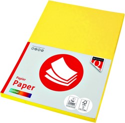 Kopieerpapier Fastprint A4 160gr geel 50vel