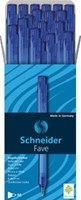 Schneider Balpen Fave, medium penpunt, blauw-2