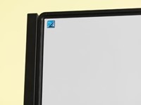Verrijdbaar whiteboard 75 x 120cm verticaal Smit Visual emaille-2