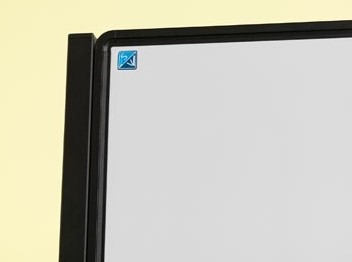 Verrijdbaar whiteboard 75 x 120cm verticaal Smit Visual emaille-2