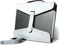 Ordner tas wit leder