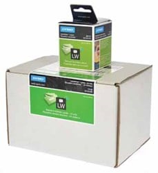 Overdoos Dymo 13188  etiketten 28 x 89mm doos