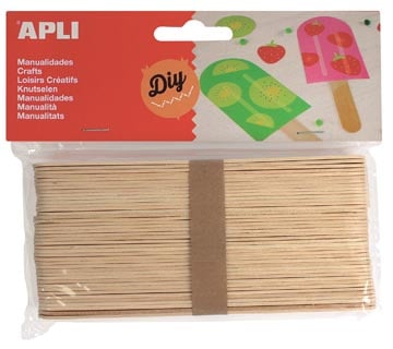 Apli houten sticks XXL 40 stuks
