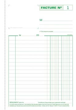 Exacompta facturen 21 x 14,8 cm tripli franstalig