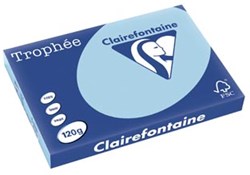 Clairefontaine Trophée Pastel, gekleurd papier, A3, 120 g, 250 vel, blauw