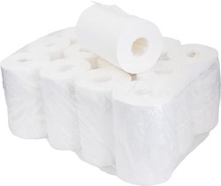Poetspapier Mini  2-laags  70 m  pak van 12 rollen