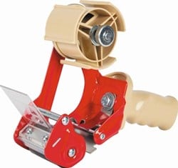 Afroller voor verpakkingstape 50 mm oranje