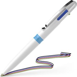 Schneider 4-kleurenbalpen Take 4 medium lichtblauw/wit