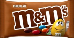 M&M'S choco, zakje van 45 g, pak van 24 stuks