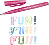 Brushpen Pentel Sign SES15C pastel assorti doos à 12 stuks-6