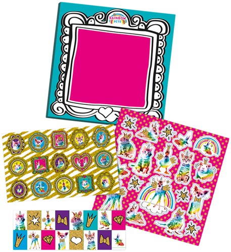 Stickerset Totum Rainbow Pets-2