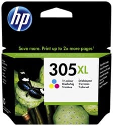 HP 305XL cartridge 3 kleuren 3YM63AE