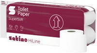 Toiletpapier Satino MT1 HiLine 3-laags 8x250 vel wit 071340