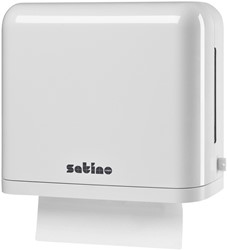Handdoekdispenser Satino PT3 klein wit 331020
