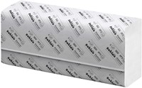 Handdoek Satino Comfort PT2 z-vouw 2-laags 20,6x24cm wit 277330-2