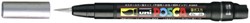 Brushverfstift Posca PCF350 zilver