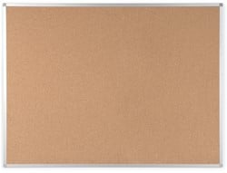 Prikbord Quantore 120x90cm kurk