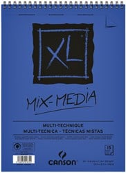 Aquarelblok Canson XL A5 15V 300gr spiraal