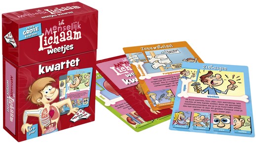 Kwartet menselijk lichaam weetjes