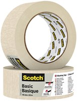 Afplaktape Scotch Basic 48mmx50m beige-1