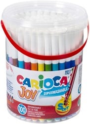 Viltstiften Carioca Joy pot à 100 stuks
