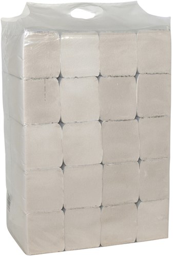 Handdoek V-vouw 2l 230x240mm 20x190st wit-2