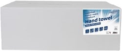 Handdoek Euro Products Q8 multifold 2l 206x240mm 25x150st wit 220024