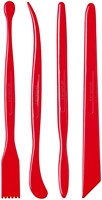 Boetseergereedschap kunststof 4 stuks Fimo Staedtler-2