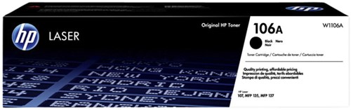 HP cartridge 106a zwart W1106A 