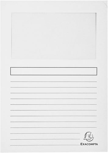 Exacompta L-map met venster Forever® geassorteerde kleuren pak van 10 stuks-2