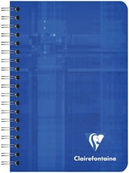 Klein Notitieboekje A7+ Ruit 5x5 Assorti Clairefontaine 95x140 100blz 90gr