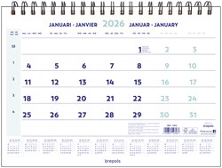 Maandkalender Brepols 2025