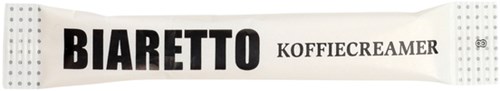 Koffiecreamer Biaretto sticks 2,5 gram 600 stuks