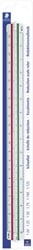 Schaal liniaal Staedtler 561 1:20 /1:25/1:50 /1:75 /1:100 /1:125