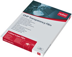Overheadsheets voor kleurenlaserprinters 50 stuks Nobo