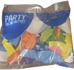 Ballonnen uni assortiment 50 stuks 30cm