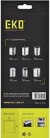 Afvalzak EKO MDPE type B met trekband 40x45cm 7-9L wit-3