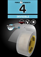 Plakband Scotch Extremium invisible 48mmx25m transparant-1