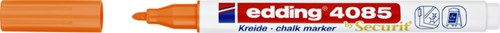 Krijtstift edding 4085 by Securit rond 1-2mm neon oranje-2