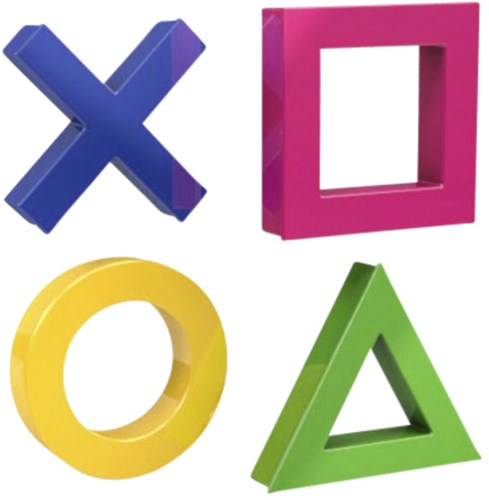 Mega Magnet Dahle Mini 45x45mm 4stuks-2