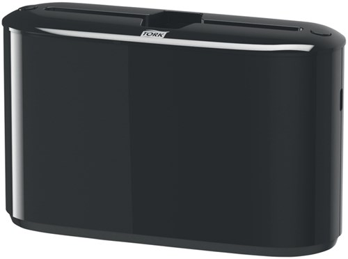 Handdoekdispenser Tork H2 Elevation Xpress countertop zwart 552208-2