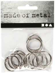 Boekbindring Creativ Company 19mm zilver