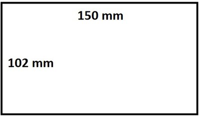 Zebra labels GK420D 102x150mm 25mm thermisch wit permanent Quantore-2