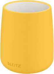 Keramische pennenhouder Leitz Cosy geel
