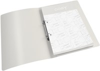 Ringband Leitz Cosy A4 2-rings O-mechaniek 25mm PP warm geel-2