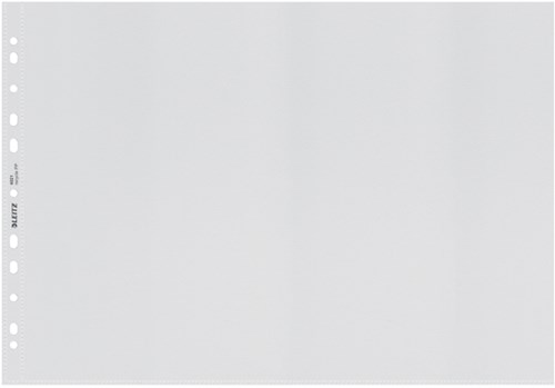 Showtas A3 liggend gerecycled PP 100 micron 11-rings pak van 25 stuks Leitz