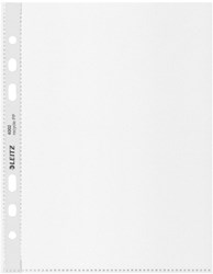 Showtas A5 Leitz Recycle 100 micron 6-rings transparant mat pak van 25 stuks