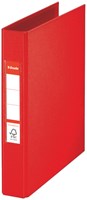 Ringband 2 rings Esselte Vivida A5 PP 25mm rood
