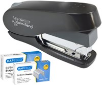 Nietmachine Rapesco Germ-Savvy Less Effort Eco Luna antibacterieel zwart-2