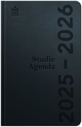 Schoolagenda 2025-2026 Ryam Studie DeLuxe 7dagen/2pagina's zwart